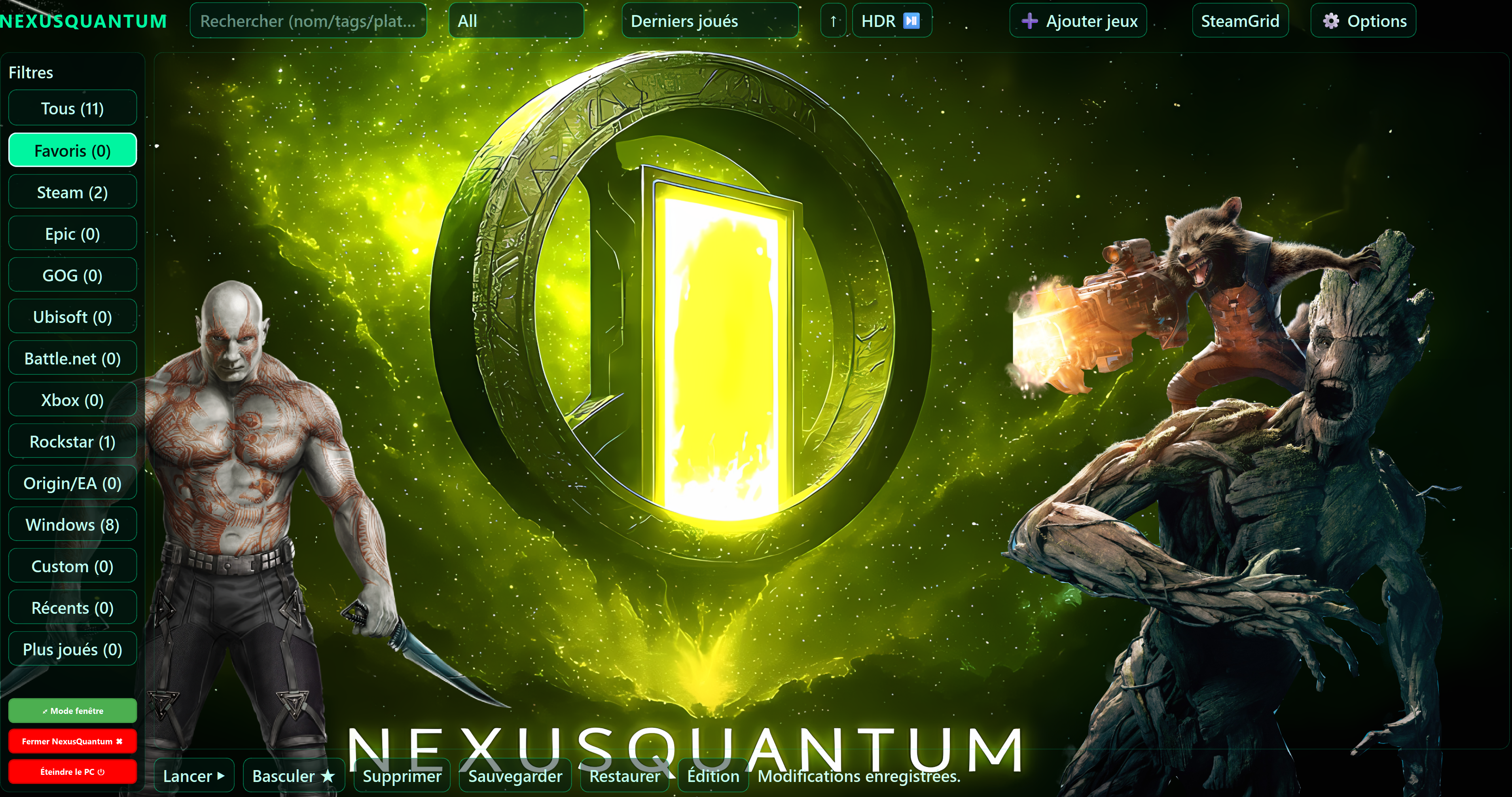 Interface NexusQuantum